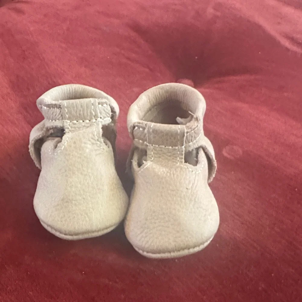 Freshly Picked Tan Moccasins for Kids